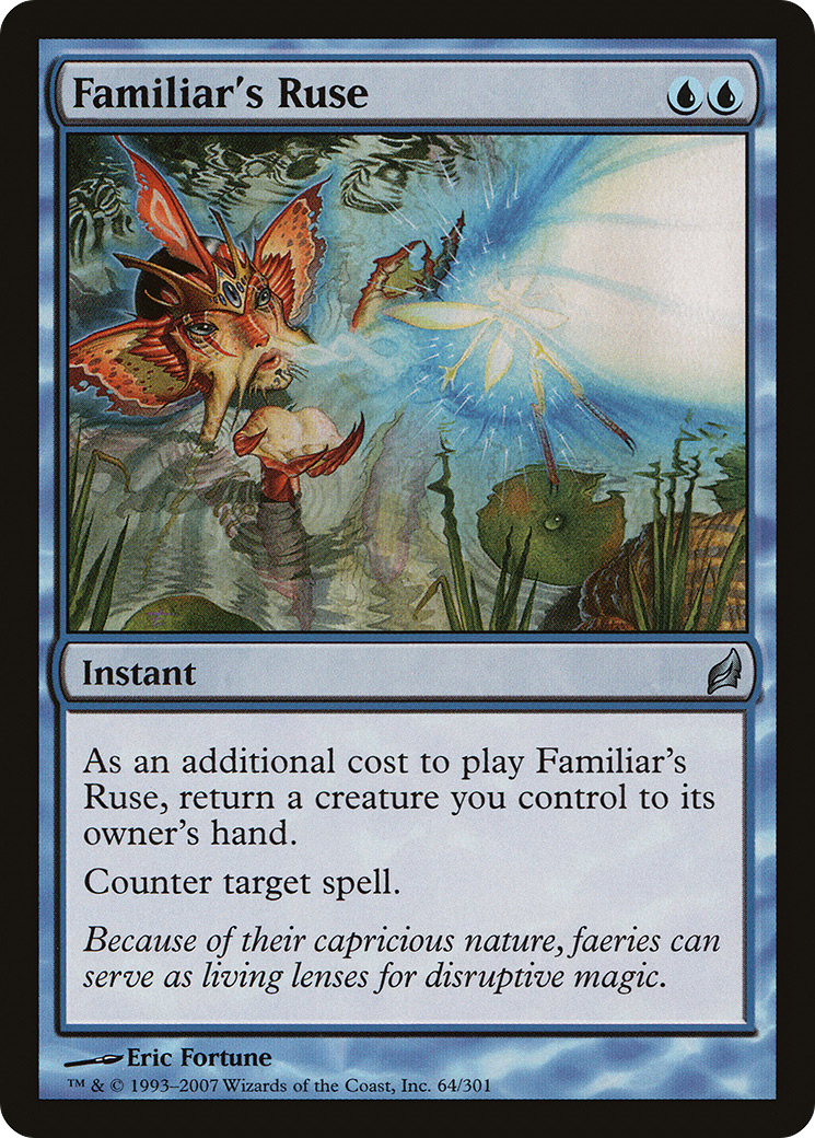 Familiar's Ruse (LRW-064) [Lorwyn] Foil MTG Single Wizards of the Coast