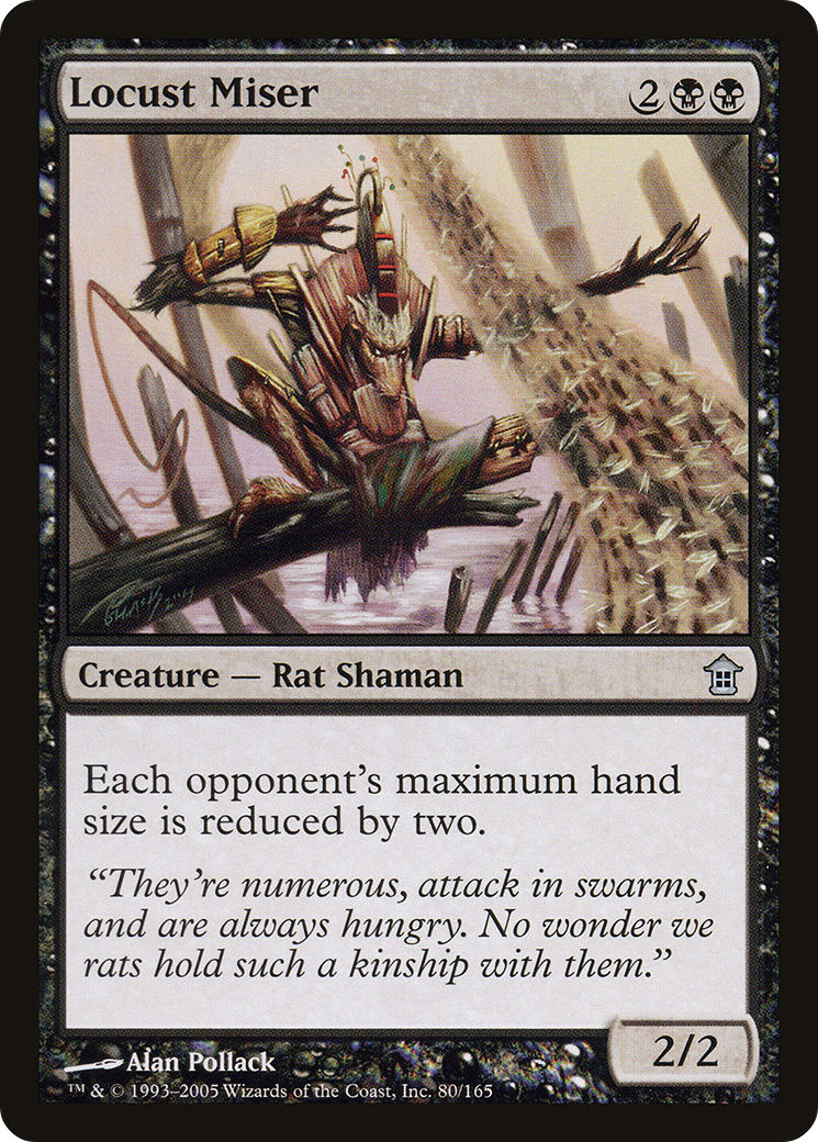 Locust Miser (SOK-080) [Saviors of Kamigawa] Foil MTG Single Wizards of the Coast
