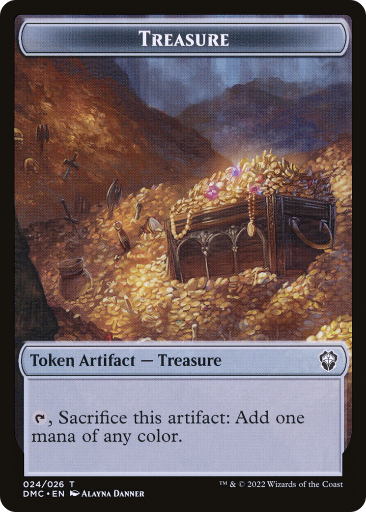 Treasure (TDMU-024) [Tokens] Dominaria United Tokens MTG Single Wizards of the Coast