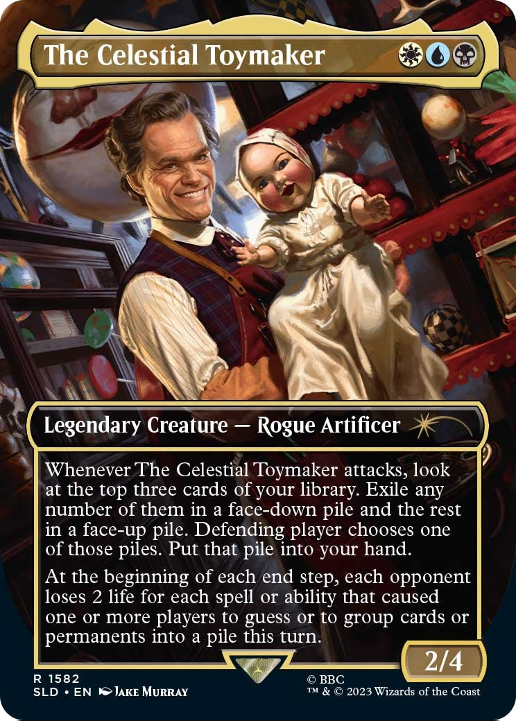The Celestial Toymaker (SLD-1582) [Secret Lair] Drop (Borderless) MTG Single Wizards of the Coast
