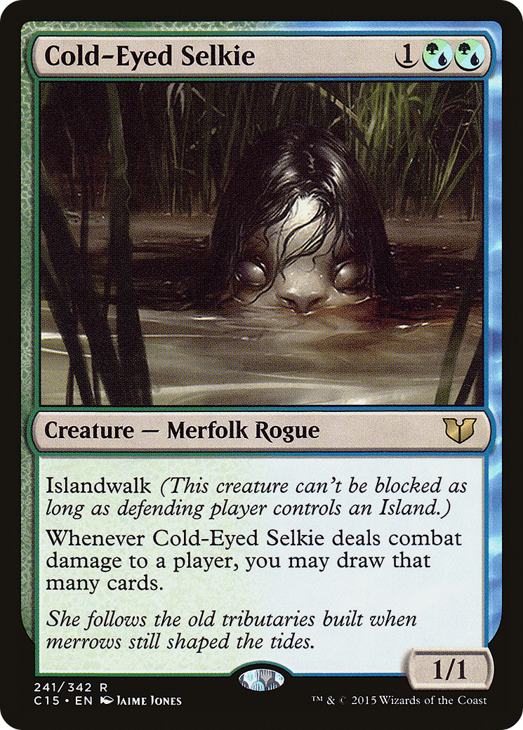 Cold-Eyed Selkie (C15-241) [Commander 2015] MTG Single Wizards of the Coast