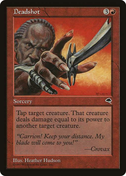 Deadshot (TMP-170) [Tempest] MTG Single Wizards of the Coast