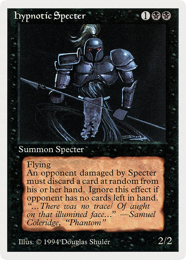 Hypnotic Specter (SUM-115) [Misc] Summer Magic / Edgar MTG Single Wizards of the Coast