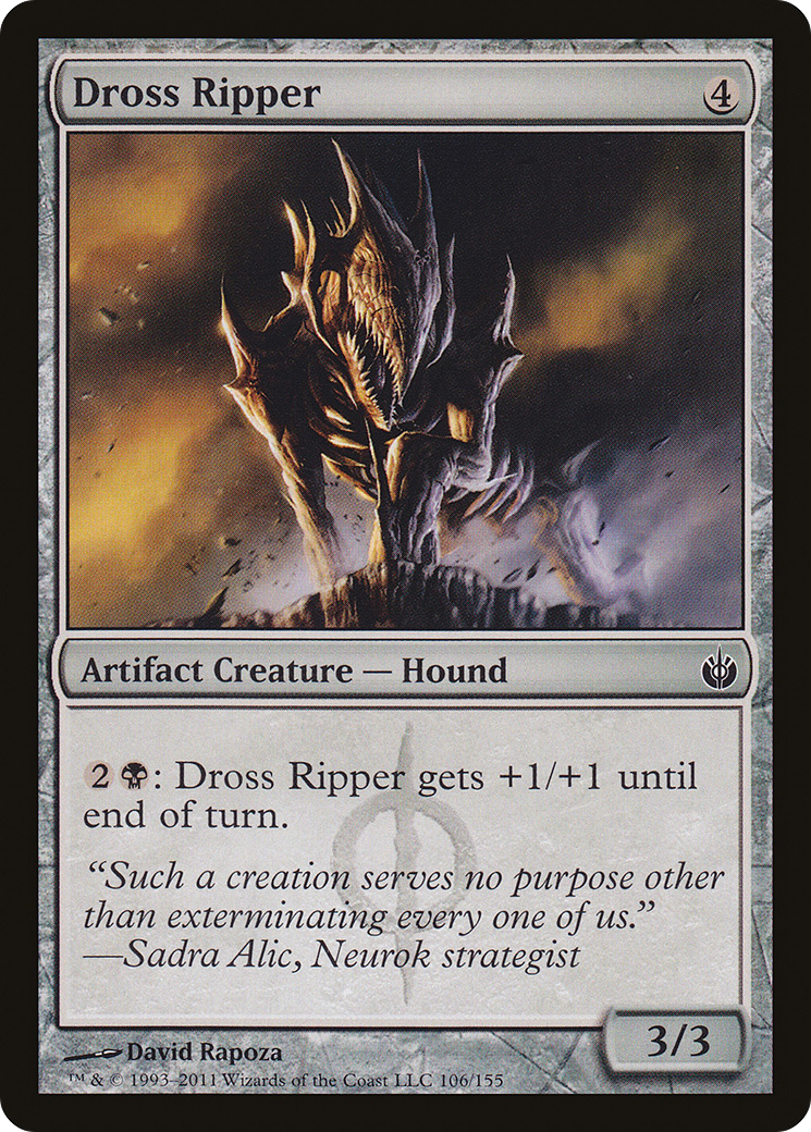 Dross Ripper (MBS-106) [Mirrodin Besieged] MTG Single Wizards of the Coast