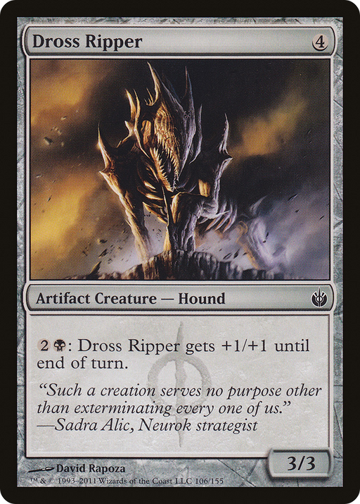Dross Ripper (MBS-106) [Mirrodin Besieged] MTG Single Wizards of the Coast