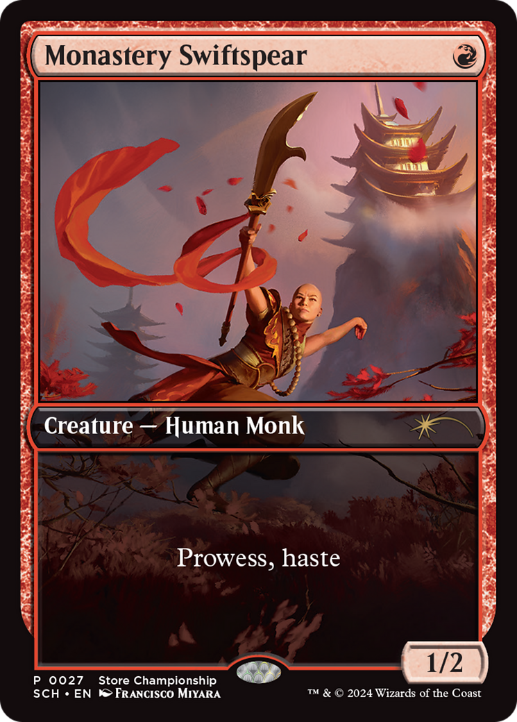 Monastery Swiftspear (GAME-027) [Misc] Store Championships MTG Single Wizards of the Coast