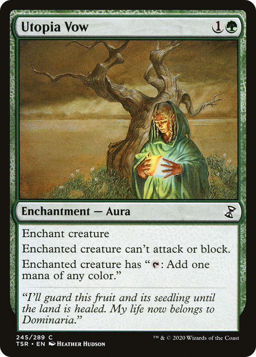 Utopia Vow (TSR-245) [Time Spiral Remastered] MTG Single Wizards of the Coast