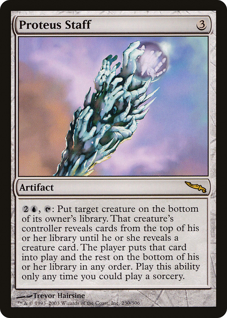 Proteus Staff (MRD-230) [Mirrodin] Foil MTG Single Wizards of the Coast