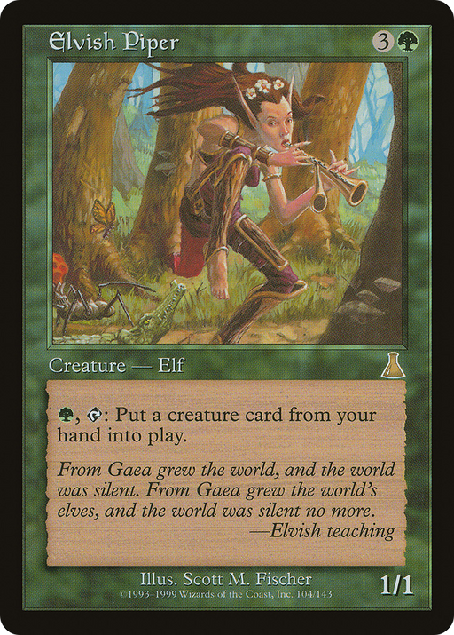 Elvish Piper (UDS-104) [Urza's Destiny] MTG Single Wizards of the Coast