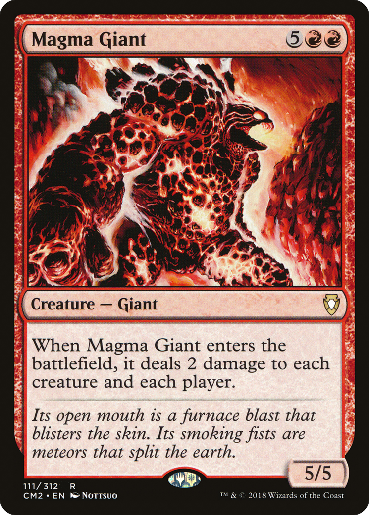 Magma Giant (CM2-111) [Commander Anthology Volume II] MTG Single Wizards of the Coast