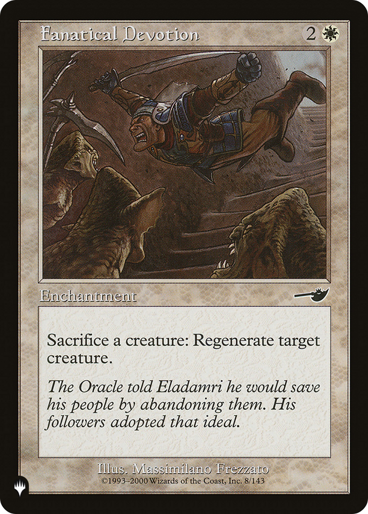 Fanatical Devotion (LIST-8/143) [Mystery Booster] The List MTG Single Wizards of the Coast