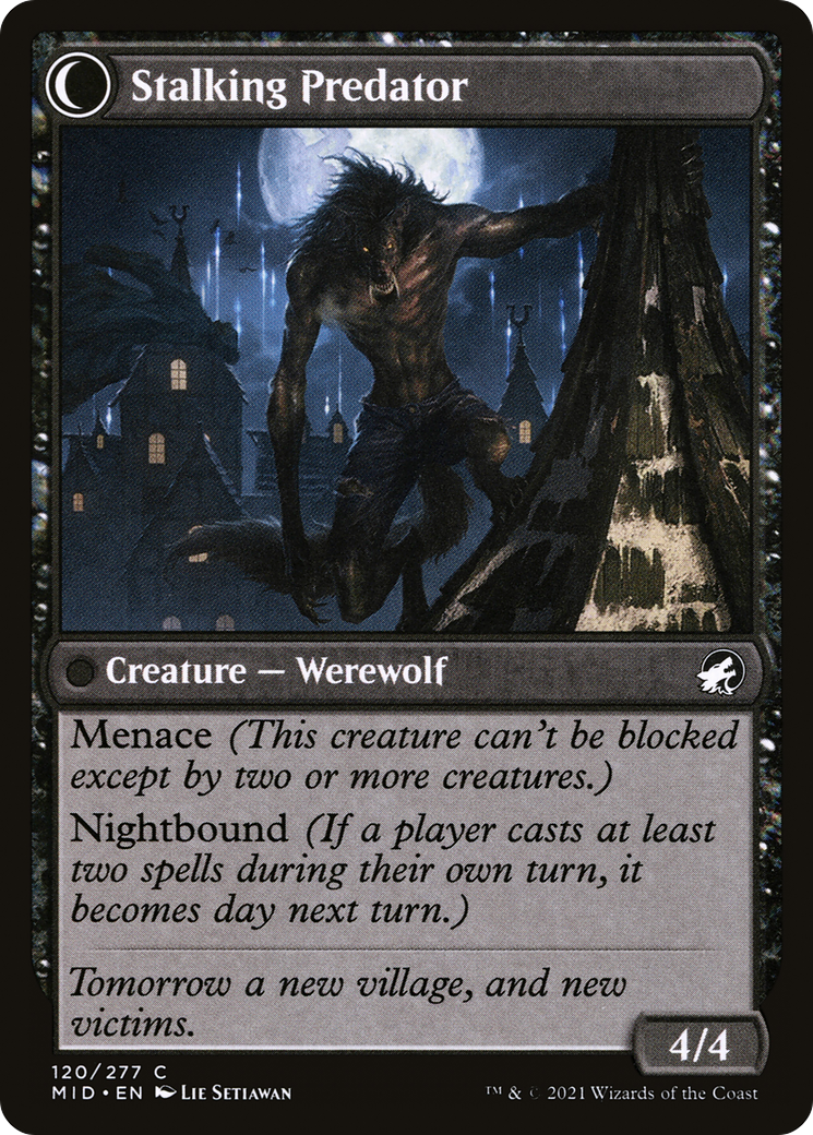 Shady Traveler (MID-120) [Innistrad: Midnight Hunt] MTG Single Wizards of the Coast