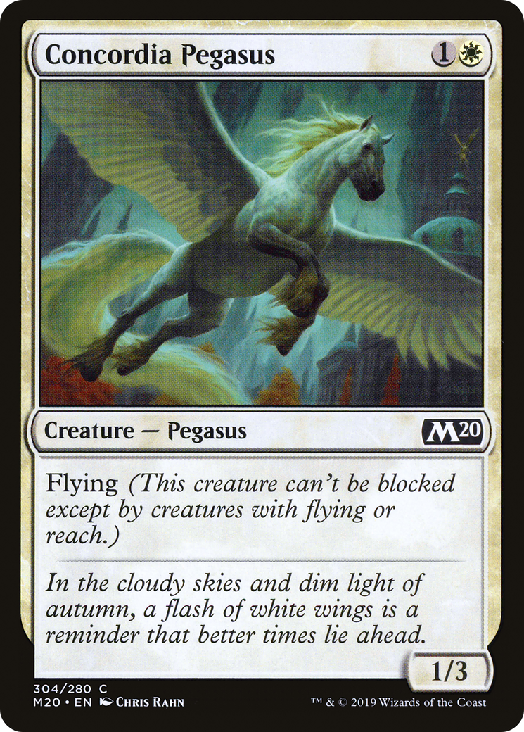 Concordia Pegasus (M20-304) [Core Set 2020] MTG Single Wizards of the Coast