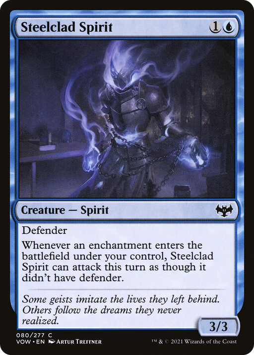 Steelclad Spirit (VOW-080) [Innistrad: Crimson Vow] MTG Single Wizards of the Coast
