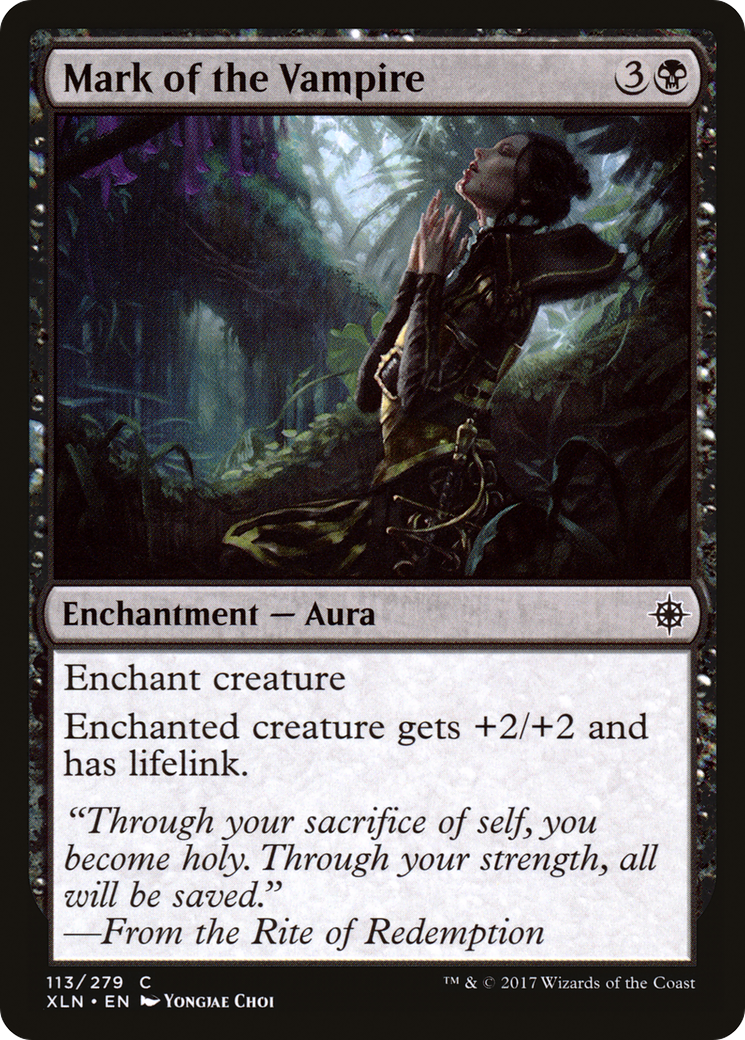 Mark of the Vampire (XLN-113) [Ixalan] MTG Single Wizards of the Coast