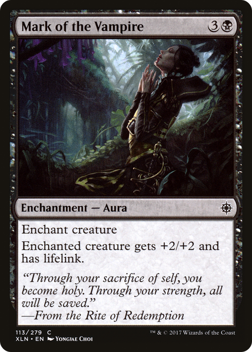 Mark of the Vampire (XLN-113) [Ixalan] MTG Single Wizards of the Coast