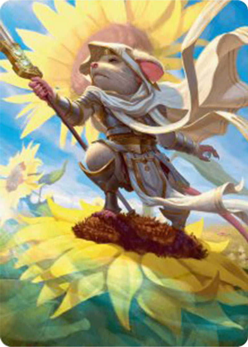 Elspeth, Sun's Champion Art Card [Art Series] Bloomburrow MTG Single Magic: The Gathering