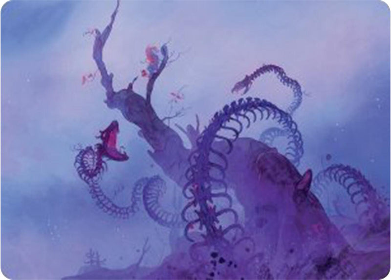 Coiling Rebirth Art Card [Art Series] Bloomburrow MTG Single Magic: The Gathering