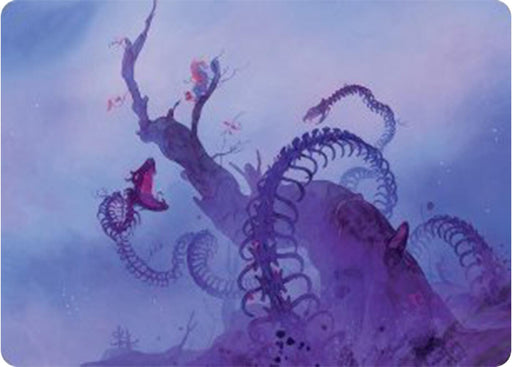 Coiling Rebirth Art Card [Art Series] Bloomburrow MTG Single Magic: The Gathering