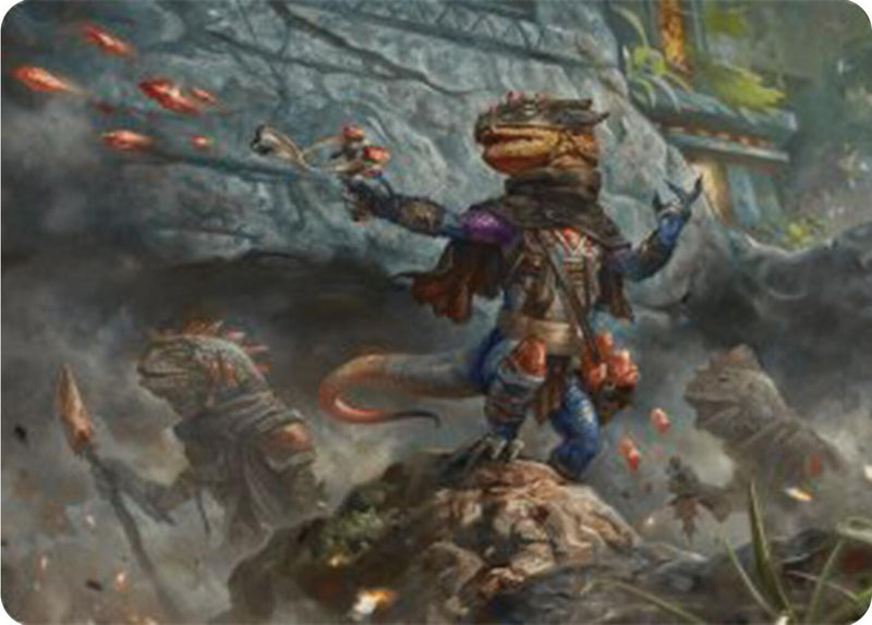 Agate Instigator Art Card [Art Series] Bloomburrow MTG Single Magic: The Gathering