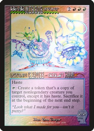 Kiki-Jiki, Mirror Breaker (Rainbow Foil) (SLD-1659) [Secret Lair] Drop Series Foil MTG Single Wizards of the Coast
