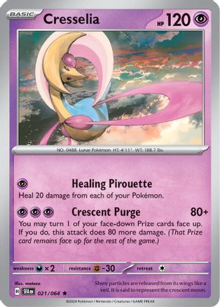 Cresselia - 021/064 Holofoil [SV: Shrouded Fable] Pokemon Single Pokémon