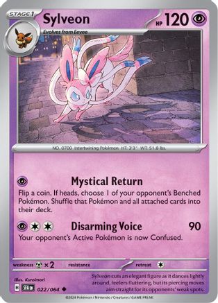 Sylveon (22) [SV: Shrouded Fable] Pokemon Single Pokémon