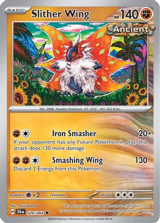Slither Wing (26) Reverse Holofoil [SV: Shrouded Fable] Pokemon Single Pokémon