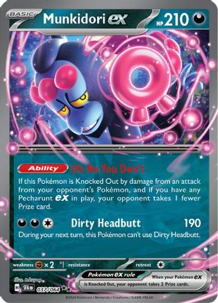 Munkidori ex - 037/064 Holofoil [SV: Shrouded Fable] Pokemon Single Pokémon