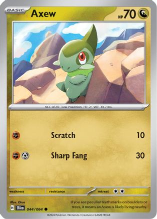 Axew (44) Reverse Holofoil [SV: Shrouded Fable] Pokemon Single Pokémon