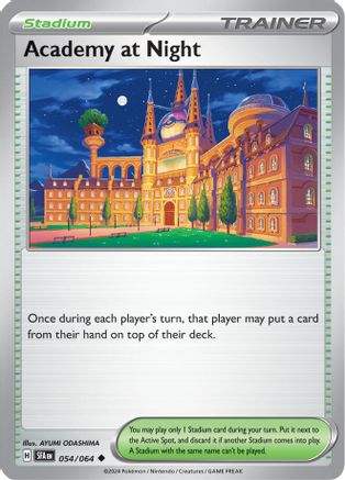 Academy at Night (54) [SV: Shrouded Fable] Pokemon Single Pokémon