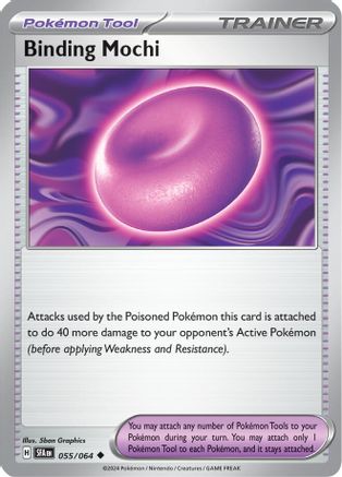 Binding Mochi (55) Reverse Holofoil [SV: Shrouded Fable] Pokemon Single Pokémon