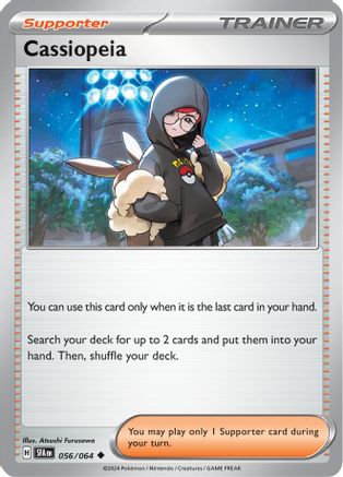 Cassiopeia - 056/064 Reverse Holofoil [SV: Shrouded Fable] Pokemon Single Pokémon