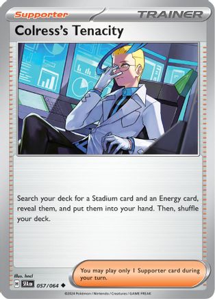 Colress's Tenacity - 057/064 [SV: Shrouded Fable] Pokemon Single Pokémon