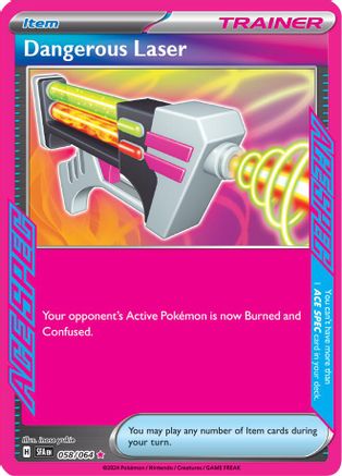 Dangerous Laser (58) Holofoil [SV: Shrouded Fable] Pokemon Single Pokémon