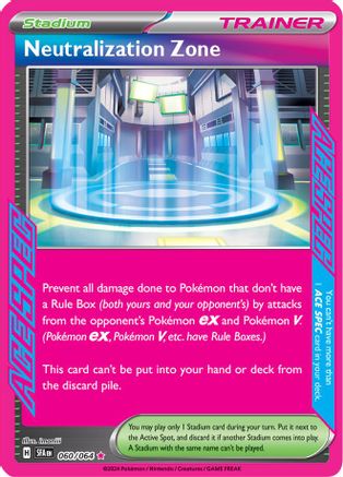 Neutralization Zone (60) Holofoil [SV: Shrouded Fable] Pokemon Single Pokémon