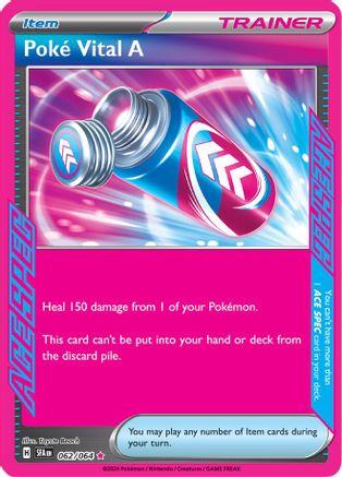 Poke Vital A (62) Holofoil [SV: Shrouded Fable] Pokemon Single Pokémon