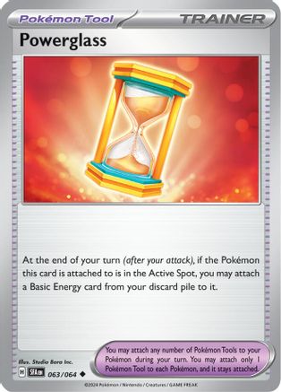 Powerglass - 063/064 Reverse Holofoil [SV: Shrouded Fable] Pokemon Single Pokémon