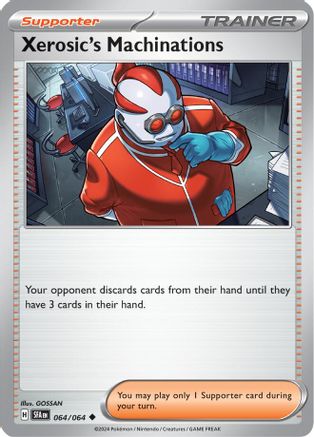 Xerosic's Machinations - 064/064 Reverse Holofoil [SV: Shrouded Fable] Pokemon Single Pokémon