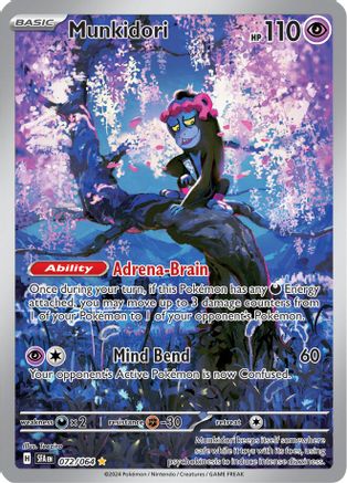 Munkidori (72) Holofoil [SV: Shrouded Fable] Pokemon Single Pokémon