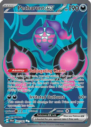 Pecharunt ex - 085/064 Holofoil [SV: Shrouded Fable] Pokemon Single Pokémon