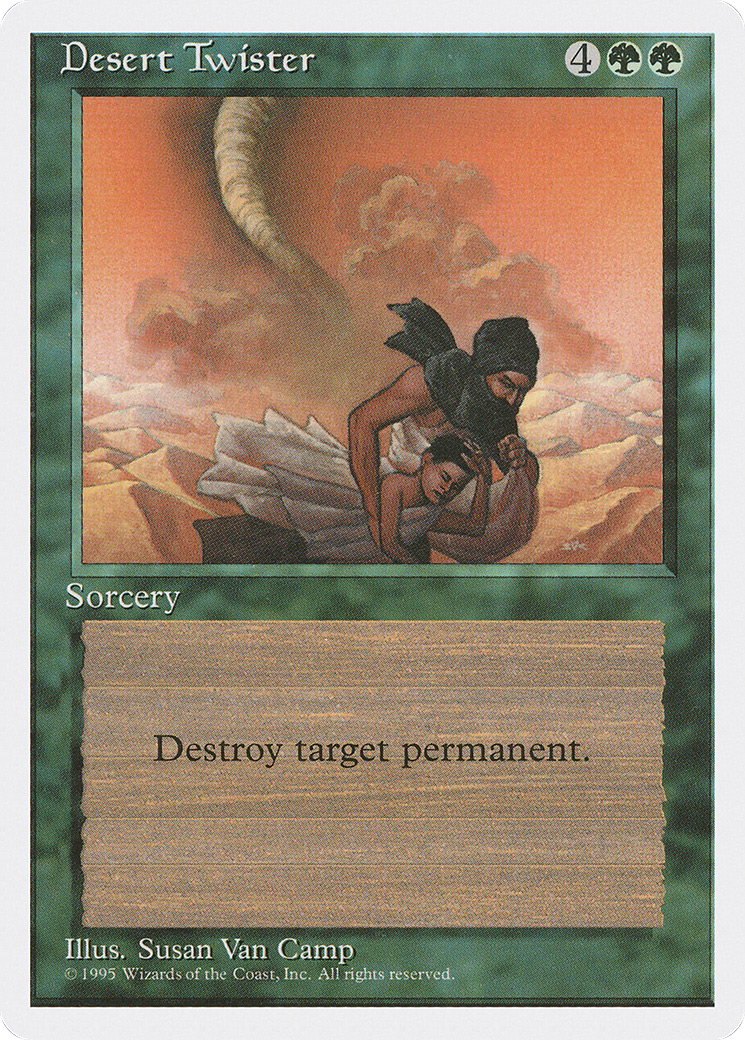 Desert Twister (4ED-240) [Fourth Edition] MTG Single Wizards of the Coast
