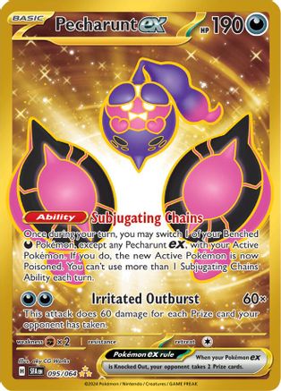 Pecharunt ex - 095/064 Holofoil [SV: Shrouded Fable] Pokemon Single Pokémon