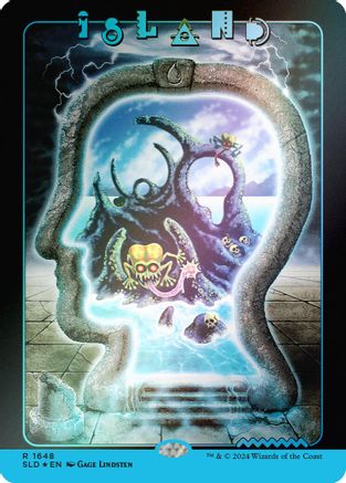 Island (1648) (Rainbow Foil) (SLD-1648) [Secret Lair Drop Series] Foil