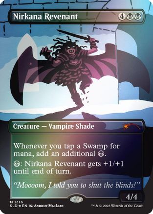 Nirkana Revenant (Rainbow Foil) (SLD-1316) [Secret Lair] Drop Series Foil MTG Single Wizards of the Coast