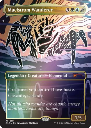 Maelstrom Wanderer (Rainbow Foil) (SLD-1319) [Secret Lair] Drop Series Foil MTG Single Wizards of the Coast