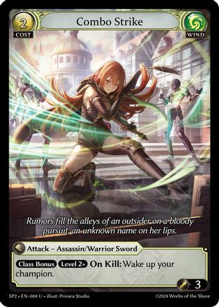 Combo Strike (004) [Supporter Pack 2] Grand Archive Single Weebs of the Shore