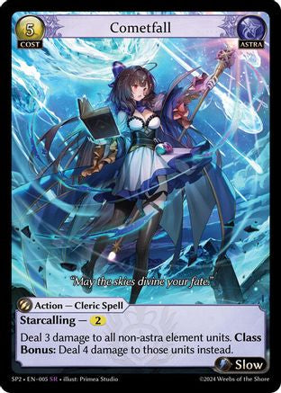 Cometfall (005) [Supporter Pack 2] Grand Archive Single Weebs of the Shore
