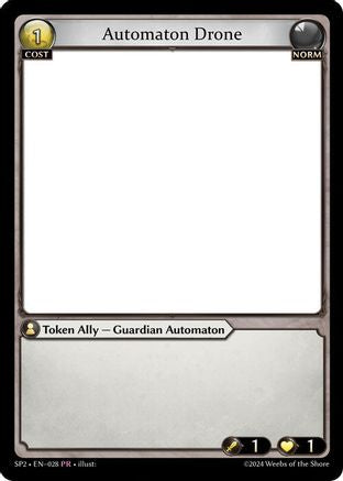 Automaton Drone (028) [Supporter Pack 2] Grand Archive Single Weebs of the Shore