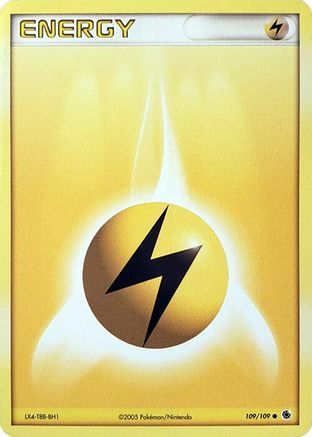 Lightning Energy - 109/109 (No E-Reader) () [Misc: Deck Exclusives] Pokemon Single Pokémon